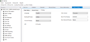 DR-1801A6 CPS Basic Config UI