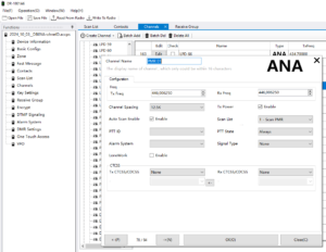 DR-1801A6 CPS Channels Edit PMR